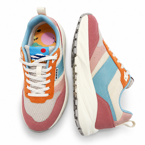 MEEKO Pongo - Baskets techniques et durables - Cyan
